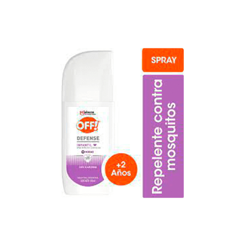 Repelente Off Defense Infantil Spray x 100 ml