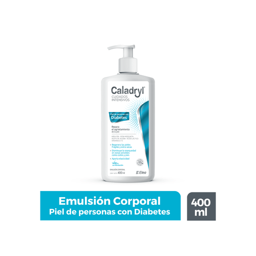 Cuidados Intesivos Caladryl Piel Diabético Emuls. x 400 ml