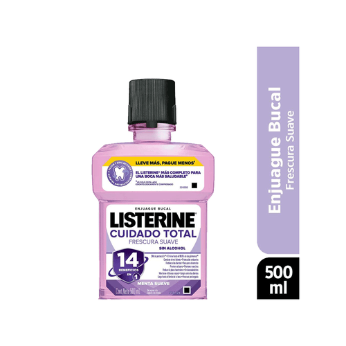 Enjuague Bucal Listerine Total Care x 500ml