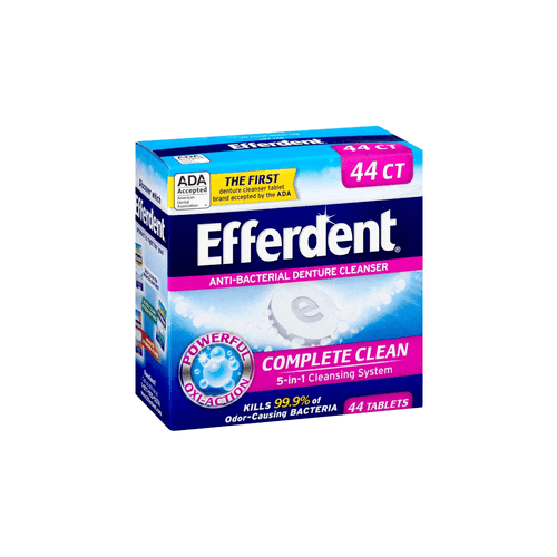 Tabletas Limpiadoras Efferdent Original x 44 unid