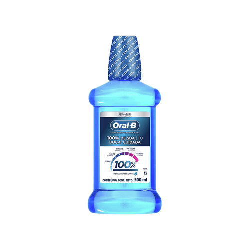 Enjuague Bucal Oral B Rinse x 500 ml