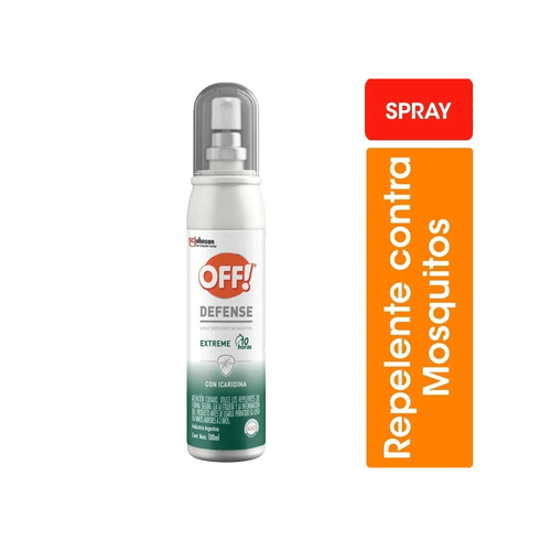 Repelente Para Mosquitos Off Defense Extreme Spray x 100 ml