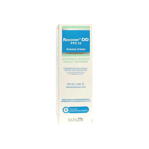 Protector Solar Recover DD FPS55 Con Color Crema x 60 gr