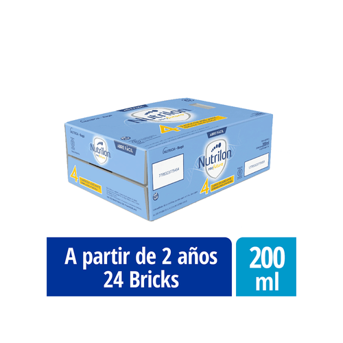 Leche Infantil Nutrilon 4 Brik 24 Unid. x 200 ml