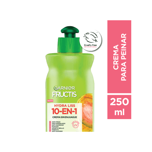 Crema Para Peinar Hydraliss Fructis Garnier x 250 ml