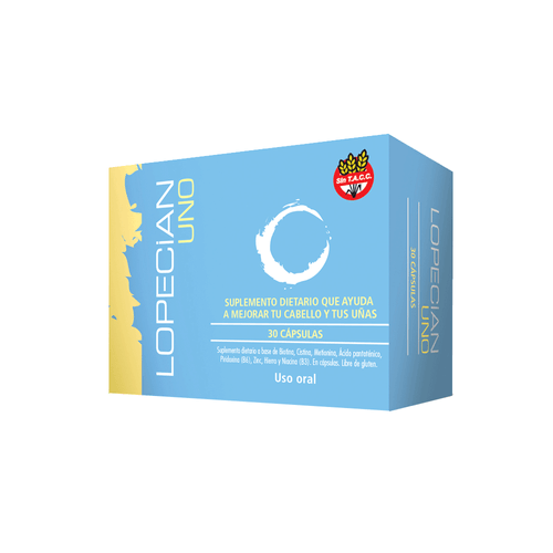 Suplemento Dietario Lopecian Uno Para Cabello y Uñas x 30cps