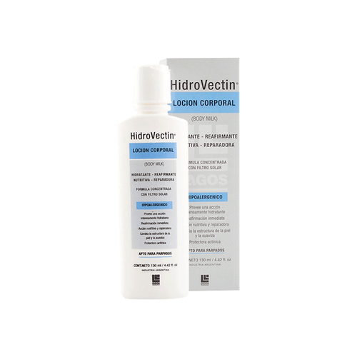 Loción Corporal Hipoalergénica Lagos HidroVectin x 130 ml