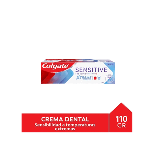 Crema Dental Colgate Sensitive Pro Alivio Inmediato Xtreme Temperatures x 110 gr