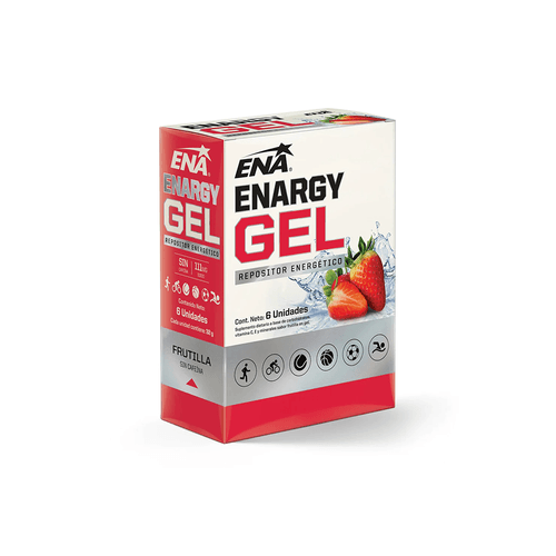 Enargy Gel Ena Frutilla Caja x 6 unid