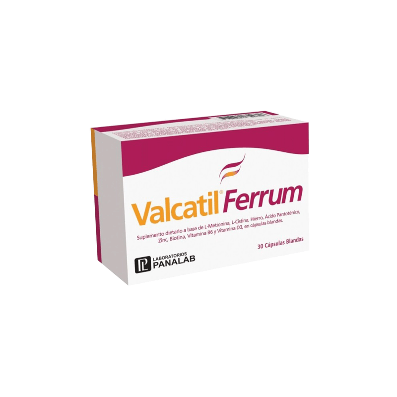 Suplemento-Dietario-Valcatil-Ferrum-x-30-Capsulas-Valcatil