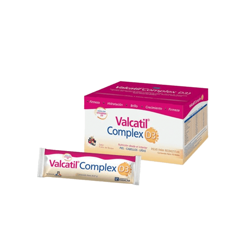 Suplemento Dietario Valcatil Complex D3 Sticks x 15