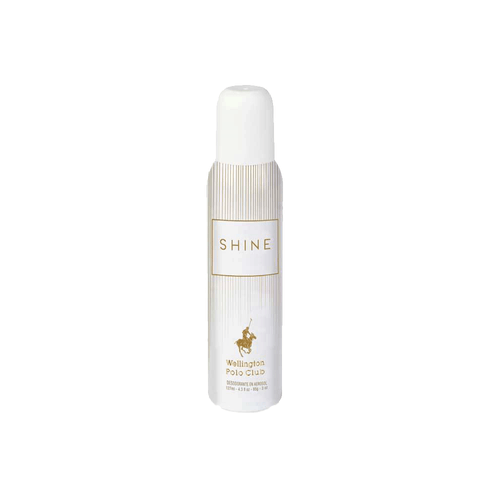 Desodorante en Aerosol Wellington Polo Club Femenino Shine x 127 ml