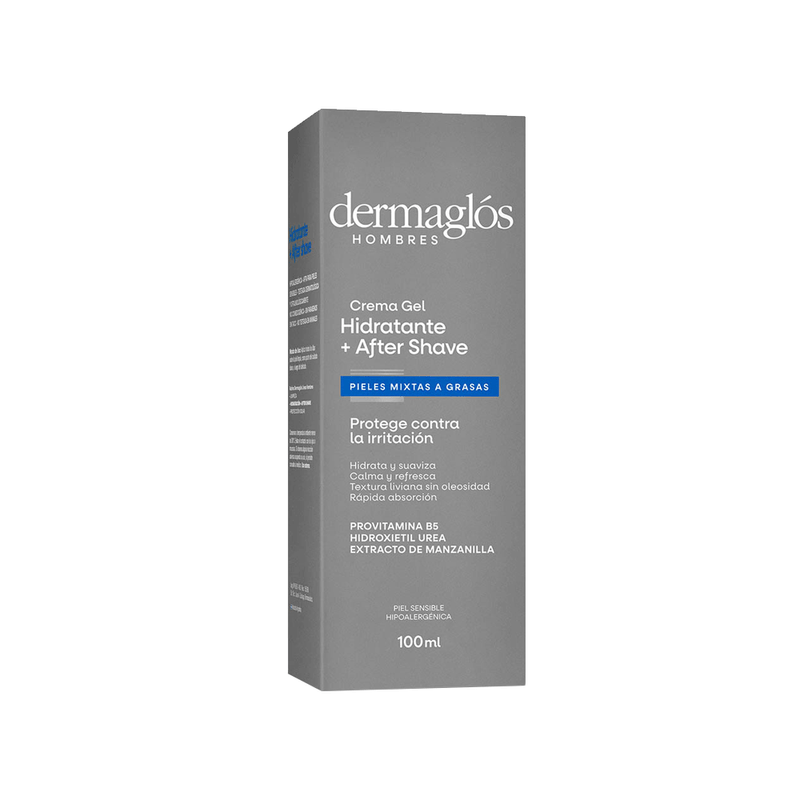 Dermaglos-Crema Gel Dermaglós Hombre-7793742008306s Hidratante After Shave x100 ml