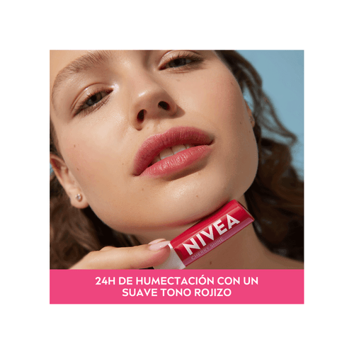 Protector Labial Humectante Nivea Cherry Shine x 4,8 grs