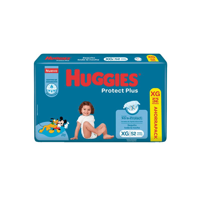 Pañales-Huggies-Protect-Plus-Ahorrapack-Talle-XG-x-52-unidad-Huggies