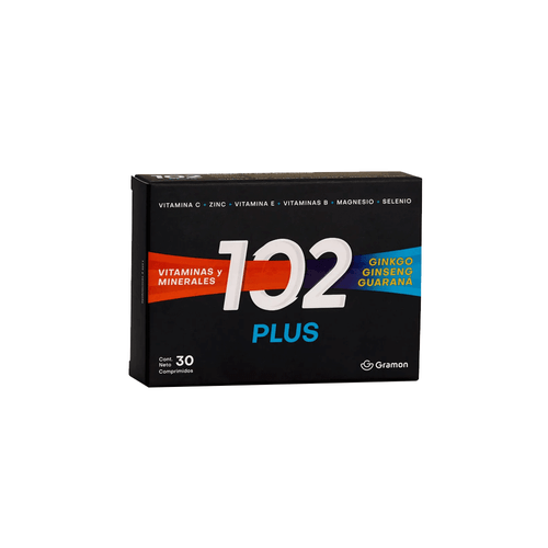 Suplemento Dietario 102 Plus x 30 comp