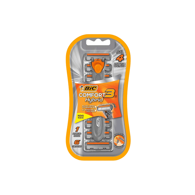 Maquina-de-Afeitar-Bic-Confort3-Hybrid---6-Cartuchos-Bic