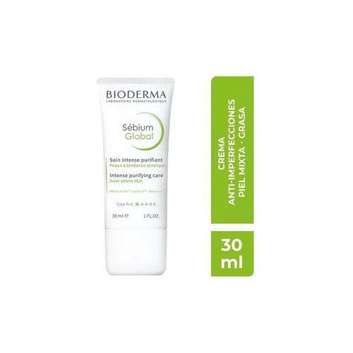 Crema Sebium Global Bioderma x 30 ml