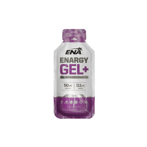 Suplemento Deportivo Ena Enargy Gel+ Cafeina Sabor Uva x 32 gr