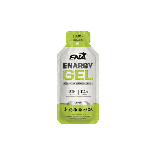 Suplemento Deportivo Ena Enargy Gel+ Sabor Limon x 32 gr