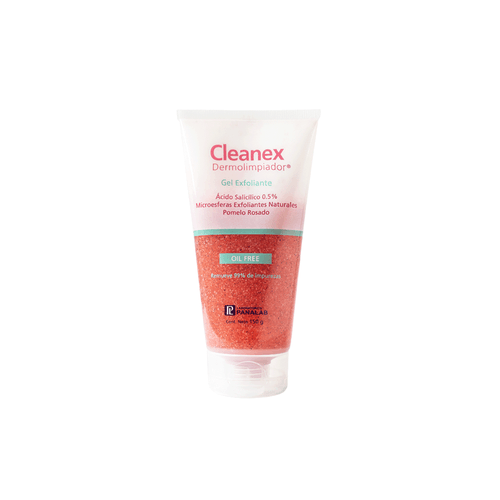 Gel Exfoliante Facial Cleanex Dermolimpiador x 150 gr