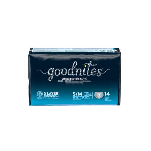 Pañal Goodnites Talle P/M x 14 unid