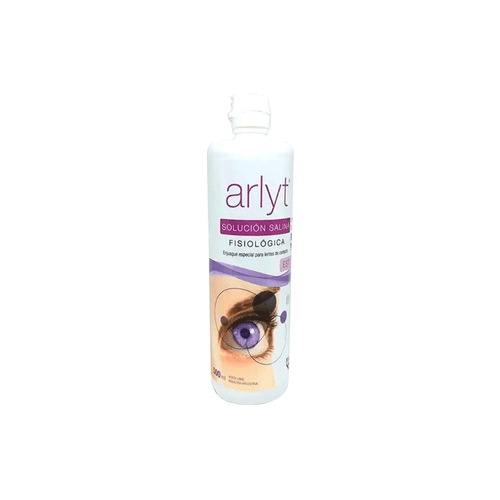 Solucion Salina Arlyt Para Lente de Contacto x 500 ml