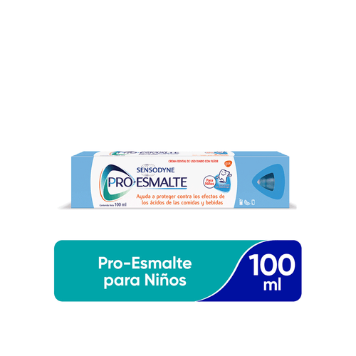 Crema dental Sensodyne Proesmalte para Niños x 100 ml
