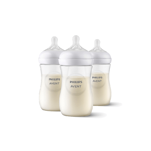 Set Mamadera Natural Response 260 ml x 3 unid