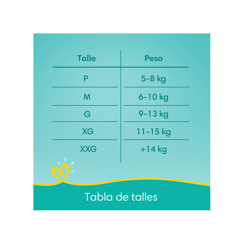 Pañales Pampers Confort Sec Max Talle XXG x 8 unid