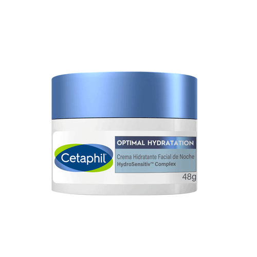 Crema Hidratante Facial Noche Cetaphil Optimal Hydration x 48 gr