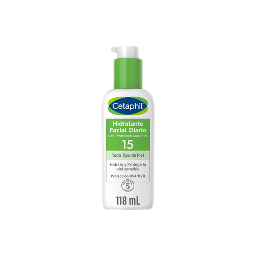 Hidratante facial diario FPS 15 x 118 ml