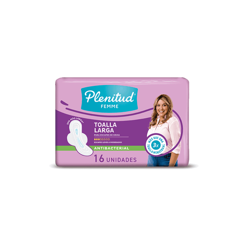 Femme Toalla Normal Plus x 16 unid