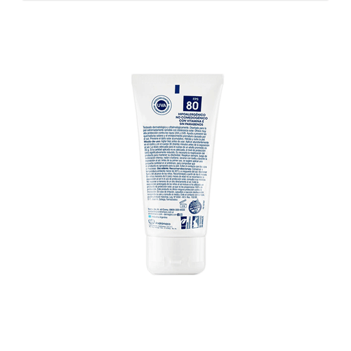 Protector Solar Dermaglós Crema FPS80 x 90 gr