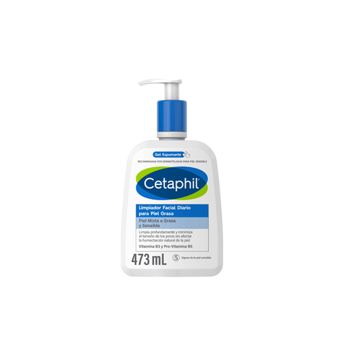 Limpiador Facial Cetaphil Diario para piel grasa x 473 ml