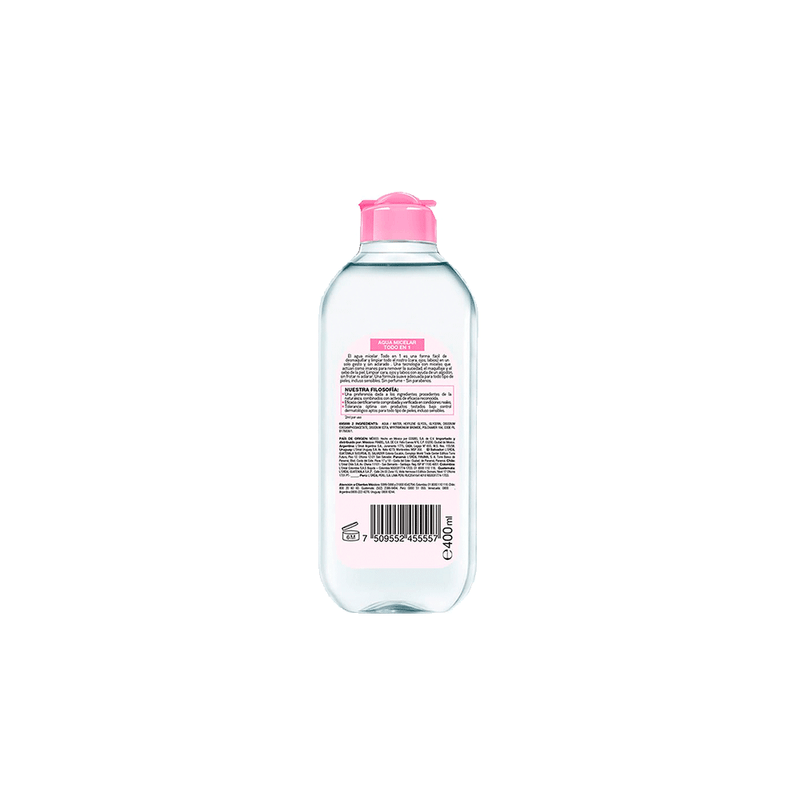 Garnier-Agua Micelar Garnier Skin Active Todo en 1 x 400 ml-Garnier-Agua Micelar Garnier Skin Active Todo en 1 x 400 ml-7509552455557