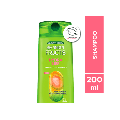Shampoo Fructis Garnier Hydra Liss x 200 ml
