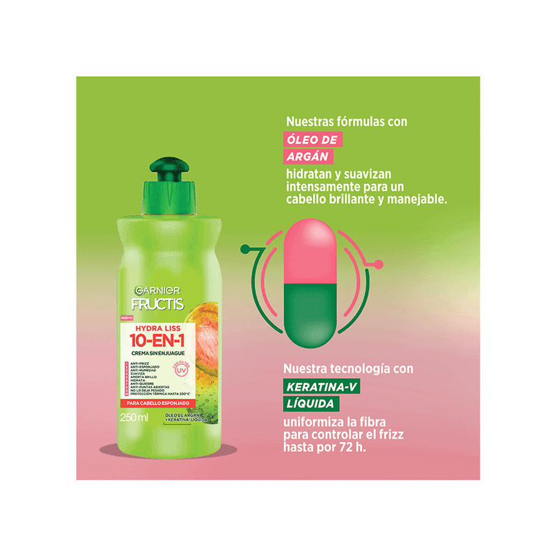 Crema-Para-Peinar-Hydraliss-Fructis-Garnier-x-250ml-Fructis