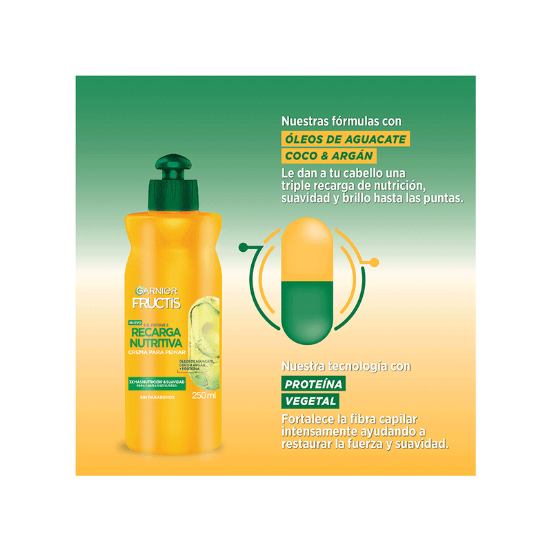 Crema-Para-Peinar-Fructis-Recarga-Nutritiva-x-250ml-Fructis