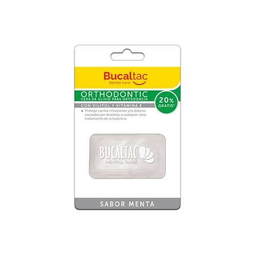 Cera Ortodoncia Bucal Tac Sabor Menta