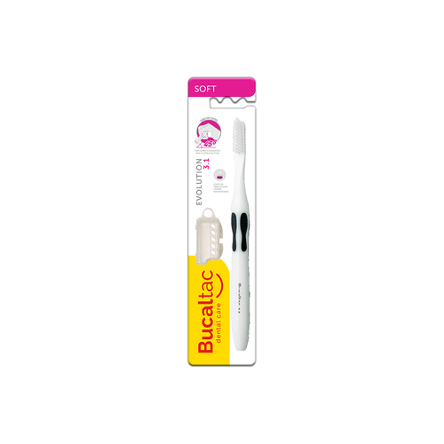 Cepillo Dental Bucal Tac Evolution 3.1 Suave (Color Sujeto Stock)