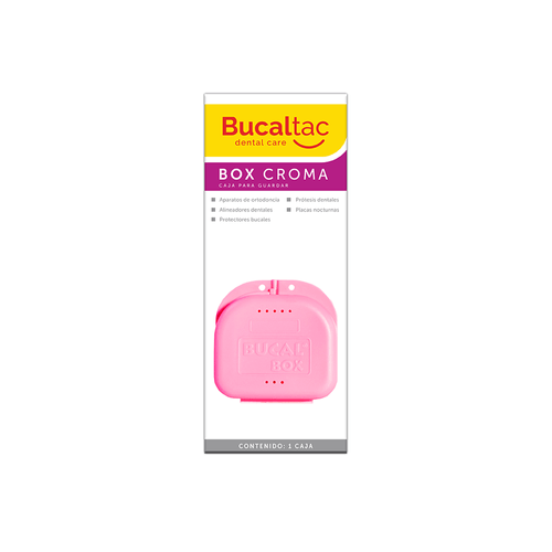 Caja Para Ortodoncia Bucal Tac Croma (Color Sujeto a Stock)