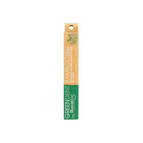 Cepillo Dental Green Dent Bambú Para Niños (Color Sujeto a Stock)