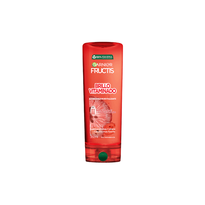 Acondicionador Brillo Vitaminado Fructis Garnier x 350 ml-7509552914108-2110874
