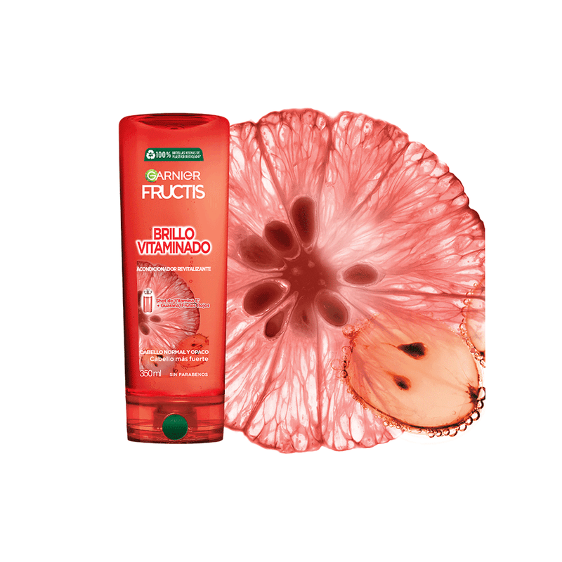 Acondicionador Brillo Vitaminado Fructis Garnier x 350 ml-7509552914108-2110874