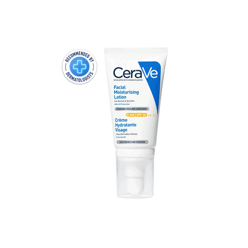 Loción Hidratante CeraVe para rostro FPS 30 para piel normal a seca x 52 ml