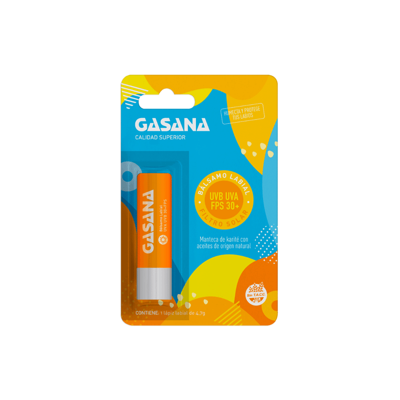Balsamo-Labial-Solar-Gasana-FPS30-x-1-unid-Gasana