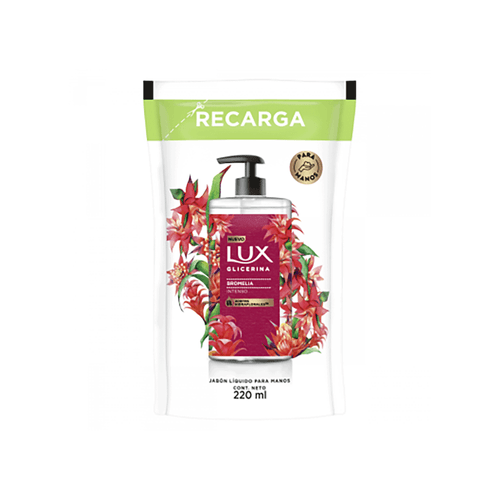 Jabon Liquido Lux Glicerina Bromelia x 220 ml