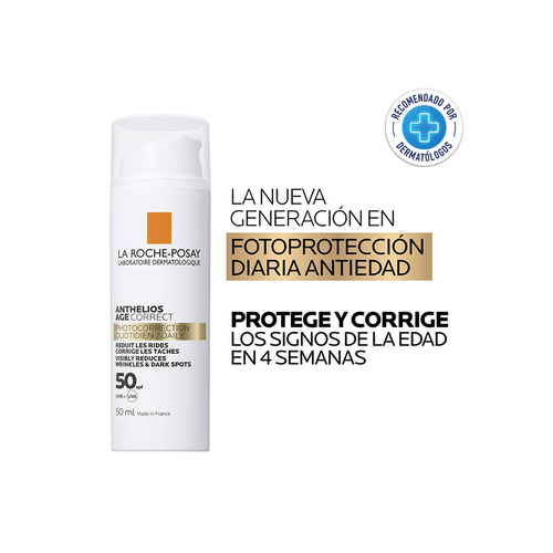 Protección solar diaria Anthelios Age Correct fps 50 de La Roche-Posay x 50 ml