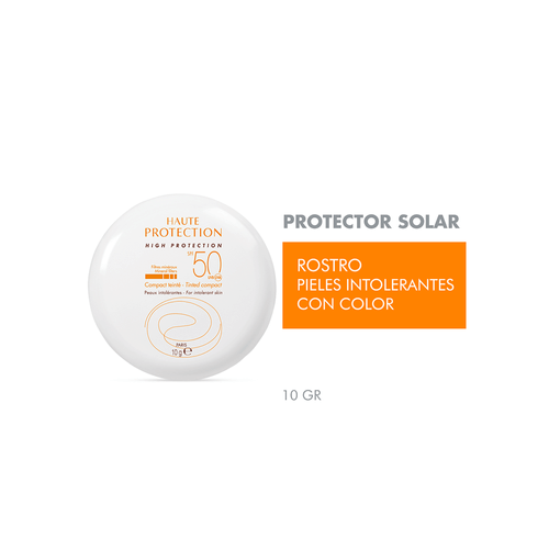 Protector Solar Avene Compacto color Dorado SPF 50+ x 10 gr